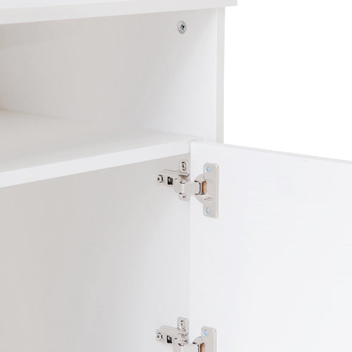 WEST VALLEY INTERIORS WHITE HAMPTONS BEDSIDE TABLE