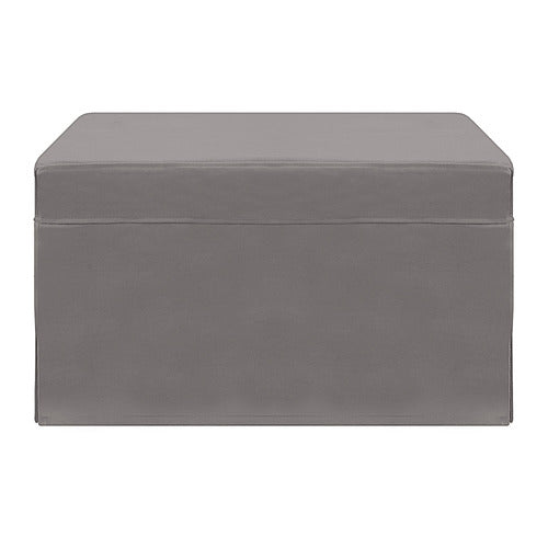 DECOR TRADERS FOLDLUX CONVERTIBLE OTTOMAN SOFA BED WITH SLIPCOVER