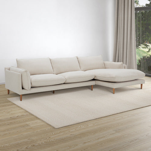TERRY 3 SEATER SOFA WITH CHAISE