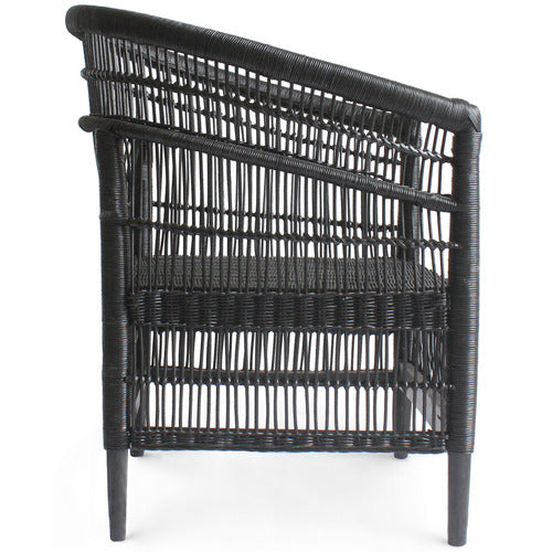 HYDE PARK HOME MALAWI RATTAN CLUB CHAIR