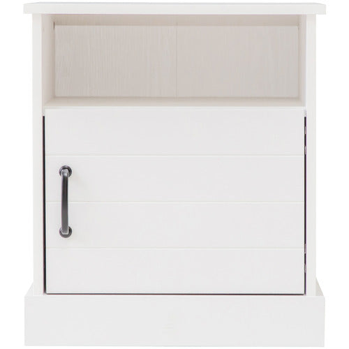 WEST VALLEY INTERIORS WHITE HAMPTONS BEDSIDE TABLE
