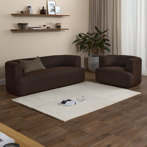 GALA 3 SEATER BOUCLE SOFA