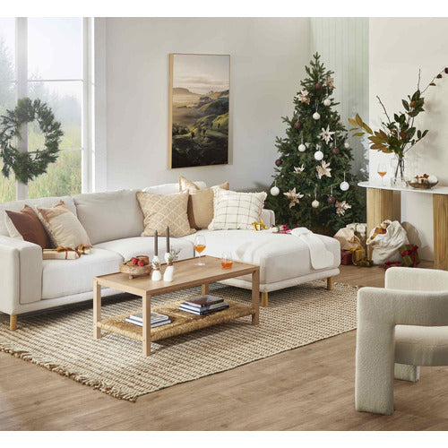 BORDER 3 SEATER SOFA WITH CHAISE