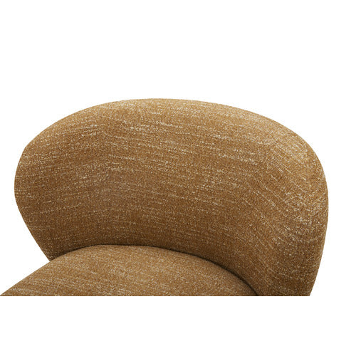LIBBY UPHOLSTERED SWIVEL ACCENT CHAIR