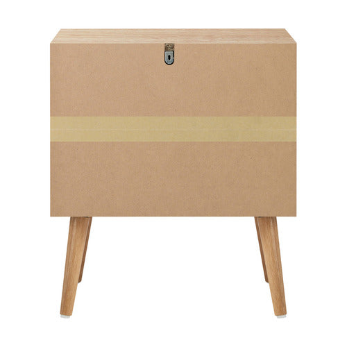 LIVING FUSION HOLLY RATTAN 2 DRAWER BEDSIDE TABLE