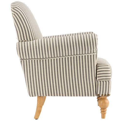 CASSINGTON HOME DARVIN STRIPE ARMCHAIR