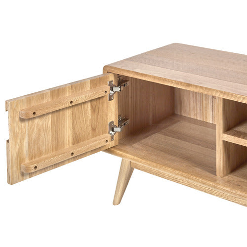 140CM OSCAR SOLID OAK TV UNIT