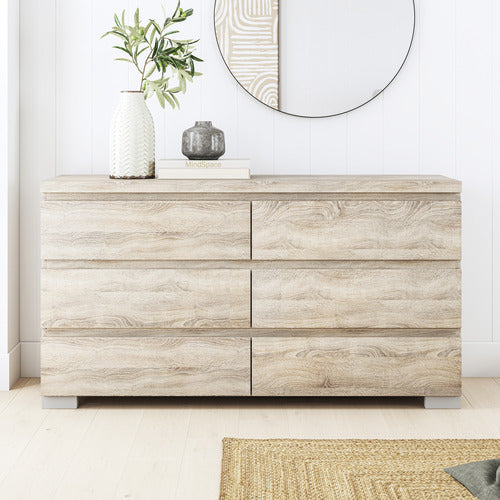 WEST VALLEY INTERIORS PIPER 6 DRAWER CHEST
