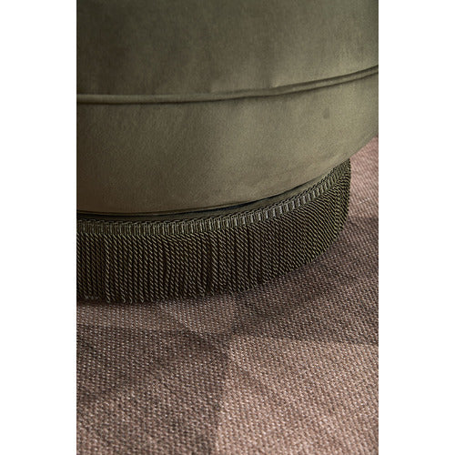 HEPBURN VELVET SWIVEL ACCENT CHAIR