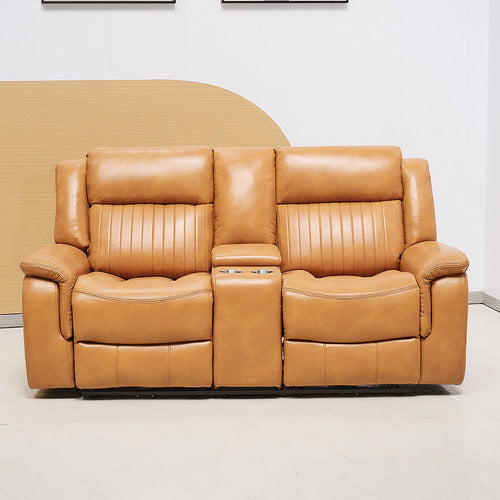 BY DESIGNS MARCIELA 2 SEATER ELECTRIC RECLINER SOFA