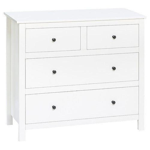 YORK STREET WHITE FRANCO 4 DRAWER CHEST