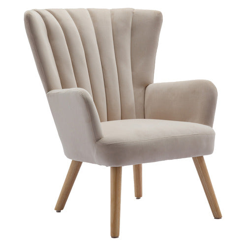 CASSINGTON HOME ELYSE VELVET ARMCHAIR