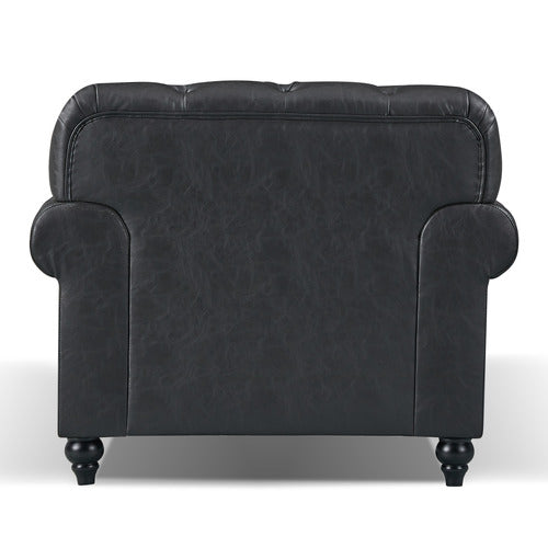 BY DESIGNS PRIMAVERA LEATHER ARMCHAIR