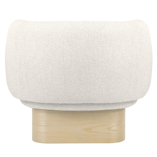 NATURAL BENJI SWIVEL ARMCHAIR