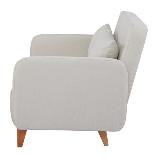 PALMGROVE LANE BEIGE LIAM 2 SEATER SOFA BED