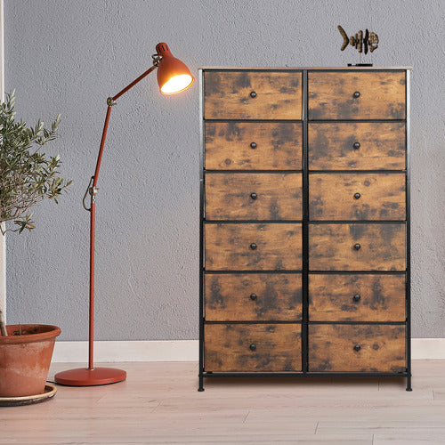 OAKLEIGH HOME LIVIA 12 DRAWER CHEST