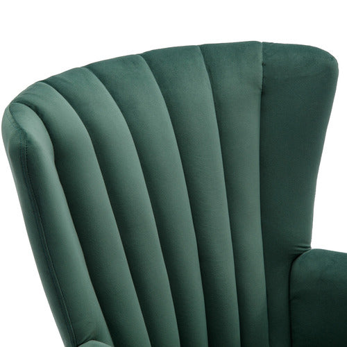 CASSINGTON HOME ELYSE VELVET ARMCHAIR