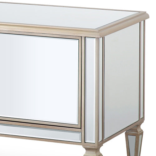 SOUTHERN STYLERS SIERRA MIRRORED TV UNIT