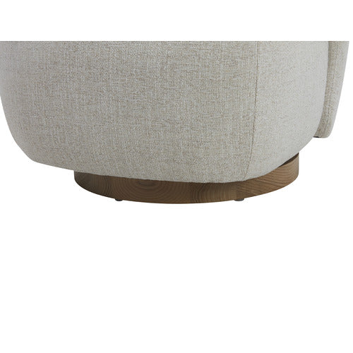 LIBBY UPHOLSTERED SWIVEL ACCENT CHAIR