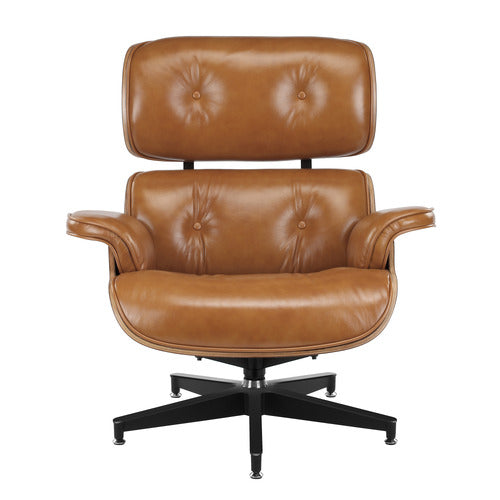 MILAN DIRECT EAMES PREMIUM REPLICA LOUNGE CHAIR & OTTOMAN