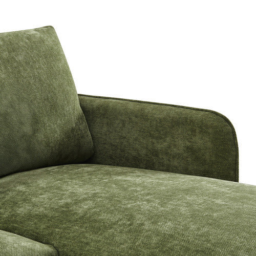 CORE LIVING SKADI 3 SEATER UPHOLSTERED SOFA WITH RIGHT CHAISE