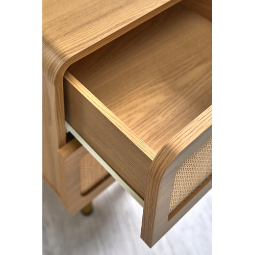 MAXINE 2 DRAWER BEDSIDE TABLE