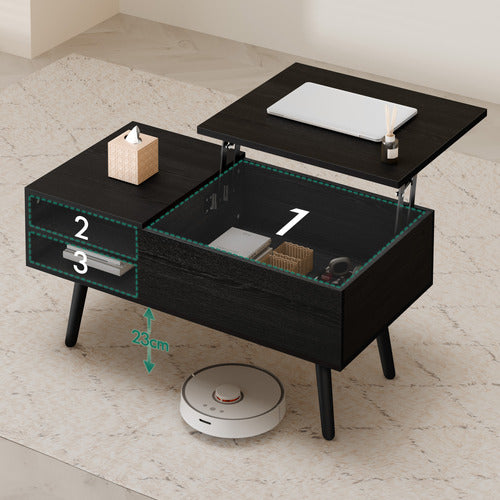 HOXTON ROOM SHEENAN LIFT UP COFFEE TABLE