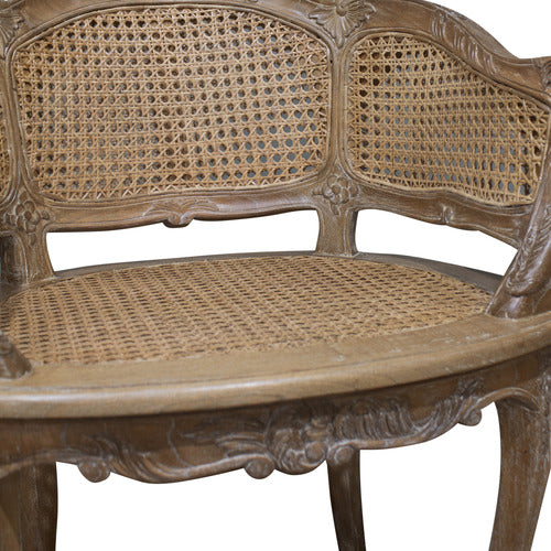 CARRINGTON FURNITURE FRENCH PROVINCIAL MARCELLA BERGERE CHAIR