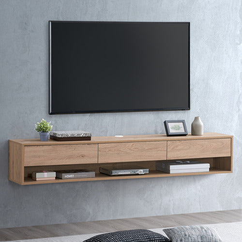 CORE LIVING BURKE FLOATING 3 DRAWER TV UNIT