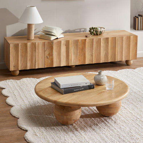 HENDRY MANGO WOOD COFFEE TABLE