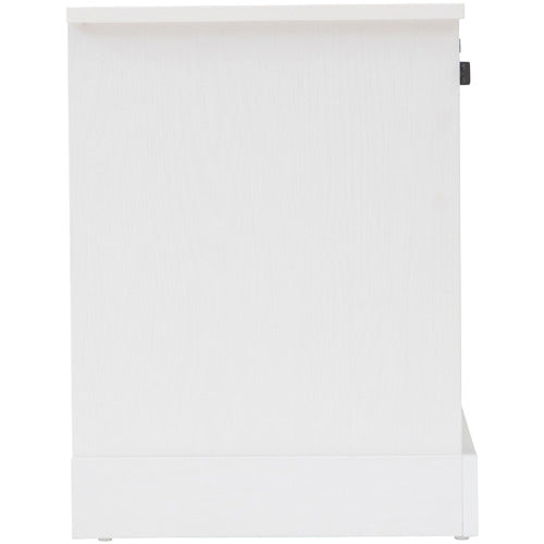 WEST VALLEY INTERIORS WHITE HAMPTONS 2 DOOR ENTERTAINMENT UNIT