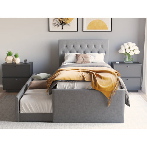 RAWSON & CO CORDEN KING SINGLE BED WITH TRUNDLE
