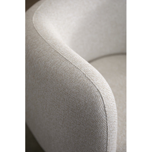 NATURAL BENJI SWIVEL ARMCHAIR