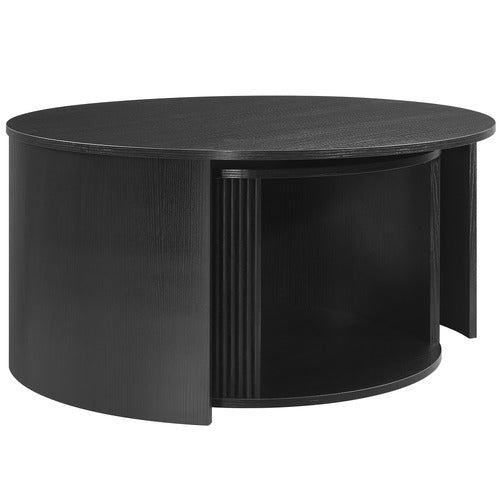 CORE LIVING 2 PIECE CALEIGH NESTING COFFEE TABLE SET