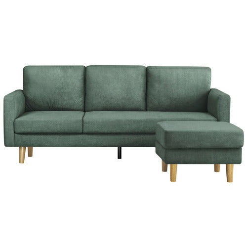 LIVING FUSION VANESSA 3 SEATER SOFA WITH REVERSIBLE CHAISE