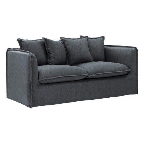 MONTAUK 2 SEATER UPHOLSTERED SLIPCOVER SOFA