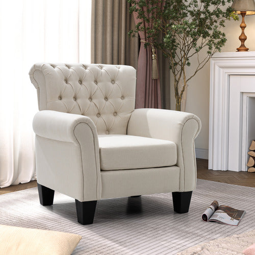NATURALLY PROVINICIAL DUMAS UPHOLSTERED ARMCHAIR