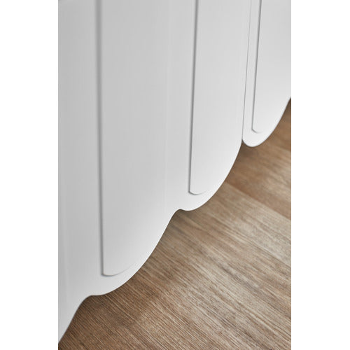180CM FIONA SCALLOPED 4 DOOR TV UNIT