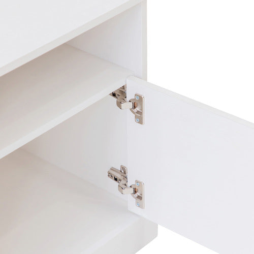 WEST VALLEY INTERIORS WHITE HAMPTONS BEDSIDE TABLE