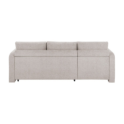 FRIDA 4 SEATER QUEEN SOFA BED WITH REVERSIBLE CHAISE