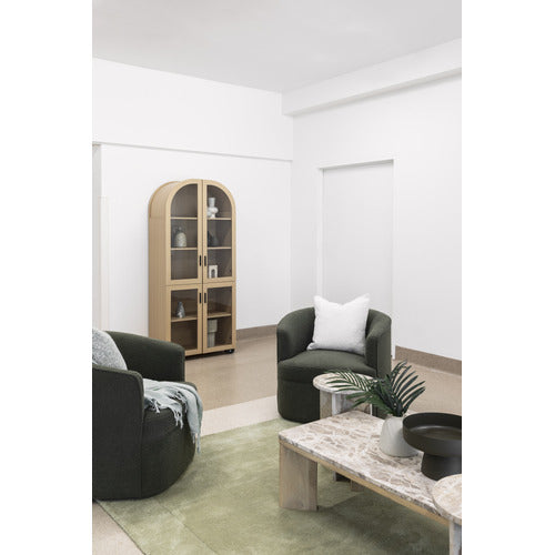 ROBBIE TEDDY SWIVEL ARMCHAIR
