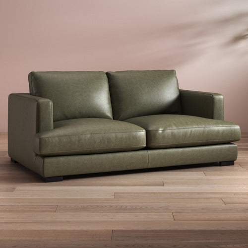 HAVEN 2 SEATER GENUINE LEATHER SOFA