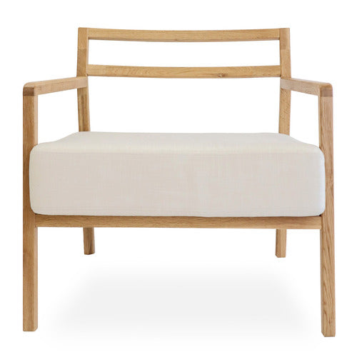 HYDE PARK HOME VERNICE OAK WOOD ARMCHAIR