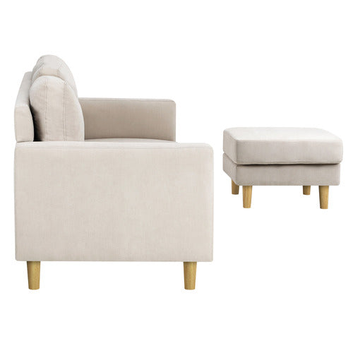 LIVING FUSION VANESSA 3 SEATER SOFA WITH REVERSIBLE CHAISE