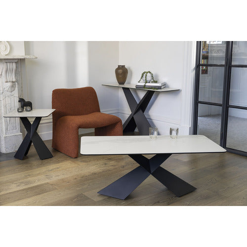 KEYS ROAD DESIGNS RAYVER CERAMIC COFFEE TABLE