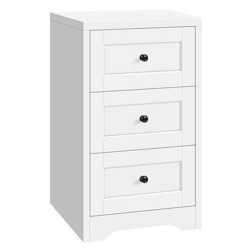 HOXTON ROOM CONSTANCE 3 DRAWER BEDSIDE TABLE