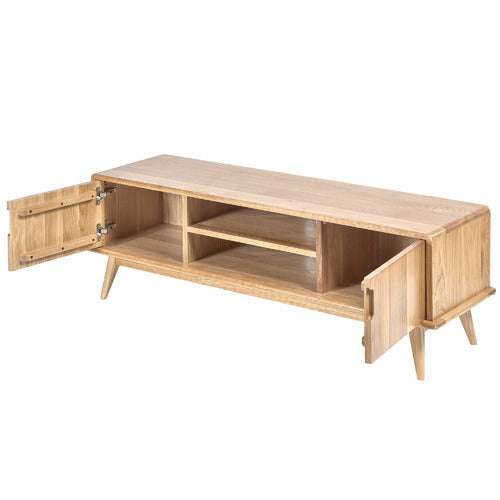 140CM OSCAR SOLID OAK TV UNIT
