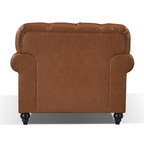 BY DESIGNS PRIMAVERA LEATHER ARMCHAIR