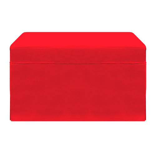 DECOR TRADERS FOLDLUX CONVERTIBLE OTTOMAN SOFA BED WITH SLIPCOVER