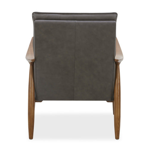 ALDRIC GENUINE LEATHER ARMCHAIR